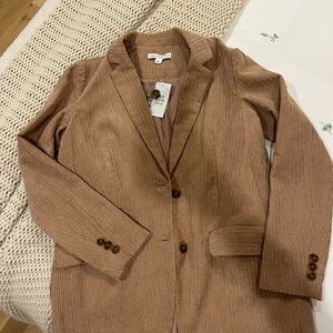 & Other Stories Women's Camel Corduroy Blazer